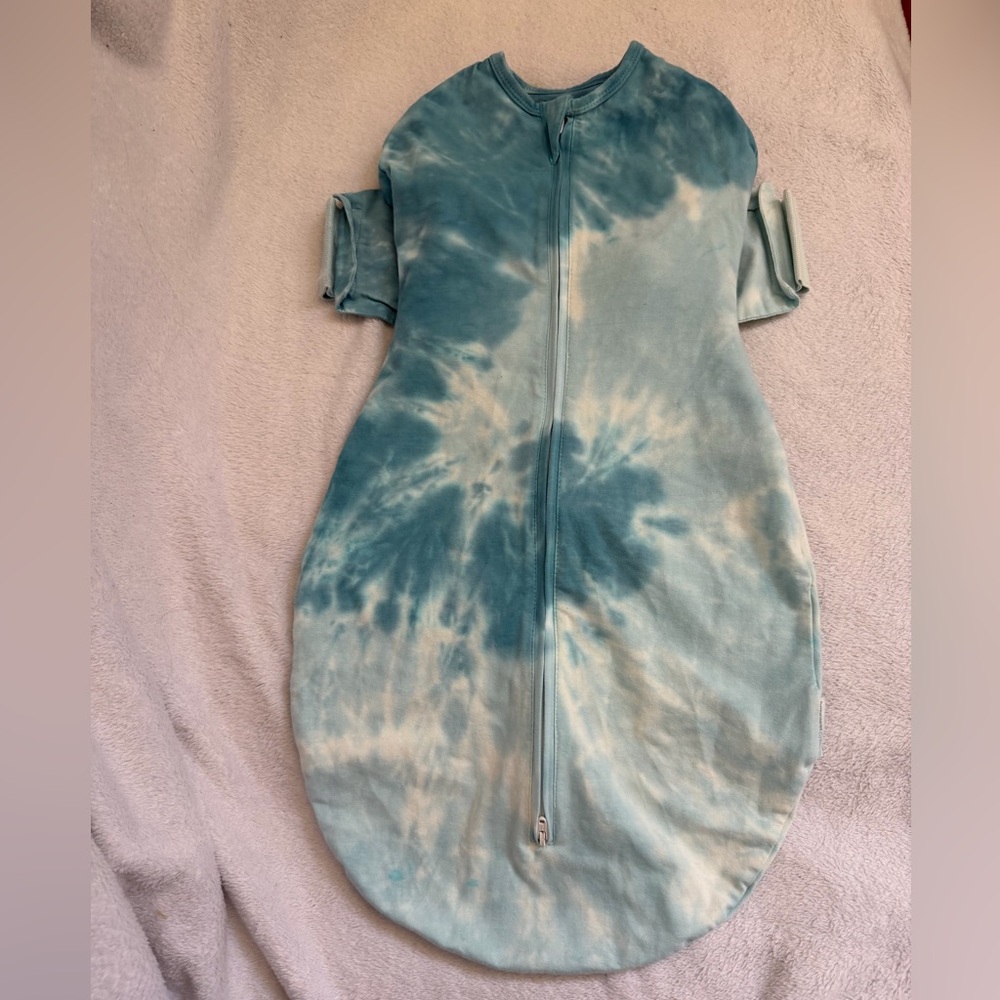 Blue Tie-Dye Snoo Sack (Large 18-25 lbs)